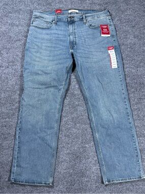 Levi Strauss Signature Relaxed Fit Jeans Men’s 40x32 Ultimate Flex Straight NWT